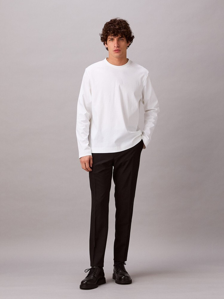 長袖Tシャツ - プレミアムインターロックコットンTシャツ 10