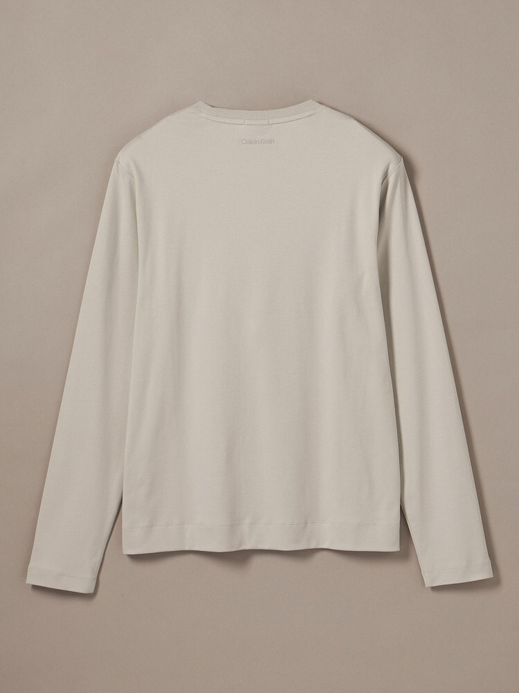 長袖Tシャツ - エンブレムモノグラムクルーネックロングスリーブカットソー 7