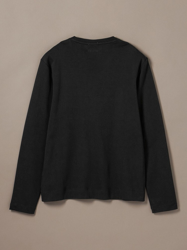 長袖Tシャツ - エンブレムモノグラムクルーネックロングスリーブカットソー 21