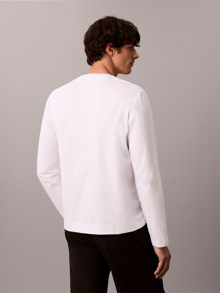 長袖Tシャツ - エンブレムモノグラムクルーネックロングスリーブカットソー 11