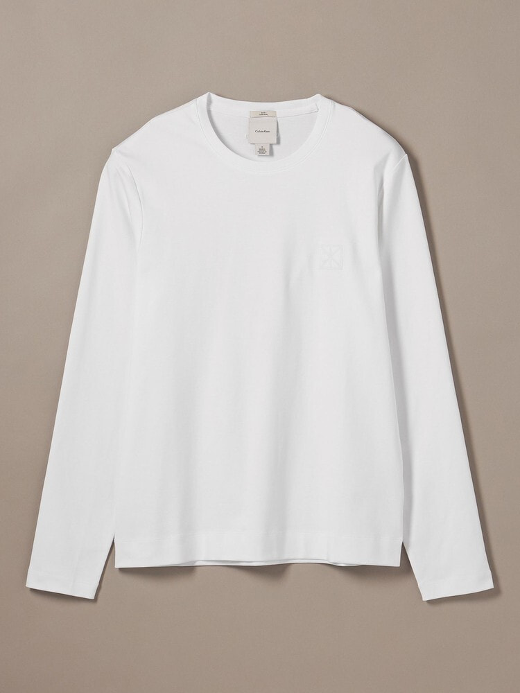 長袖Tシャツ - エンブレムモノグラムクルーネックロングスリーブカットソー 13