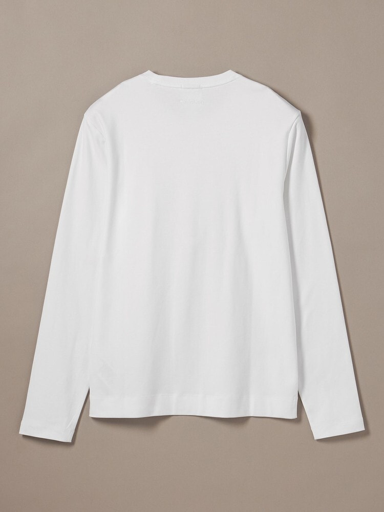長袖Tシャツ - エンブレムモノグラムクルーネックロングスリーブカットソー 14