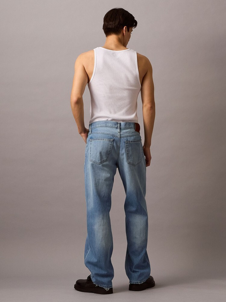 [90s Straight]ジーンズ(デニムパンツ)  - 90s ストレートジーンズ [ROWOON / ロウン着用商品] 10