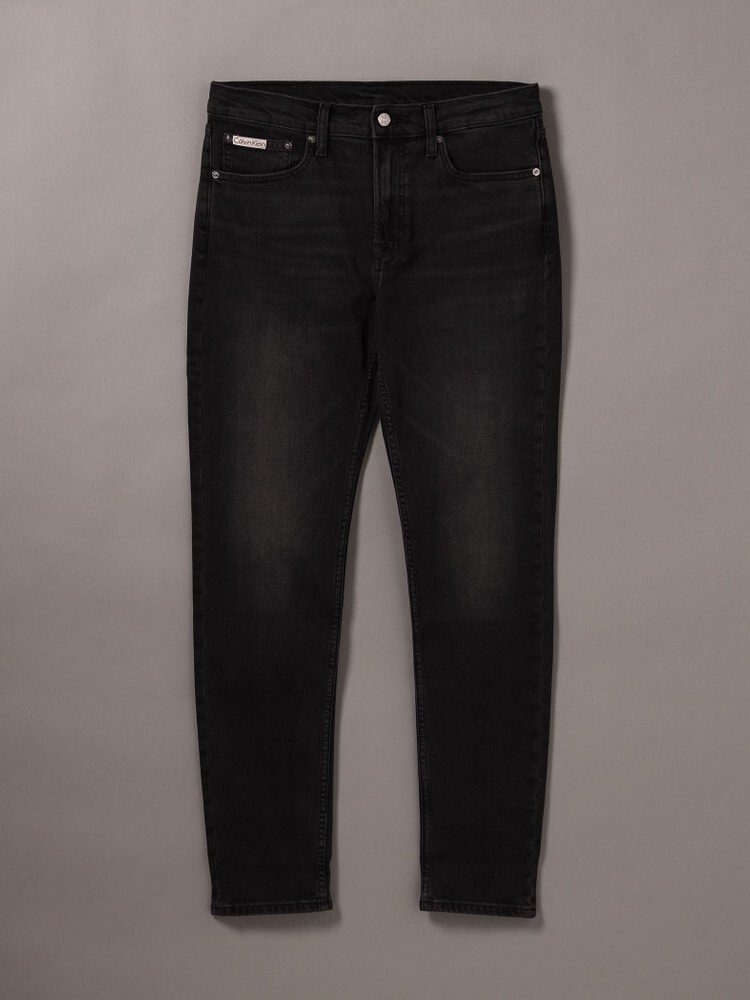 Slim Tapered]ジーンズ(デニムパンツ) - スリムテーパードブラック