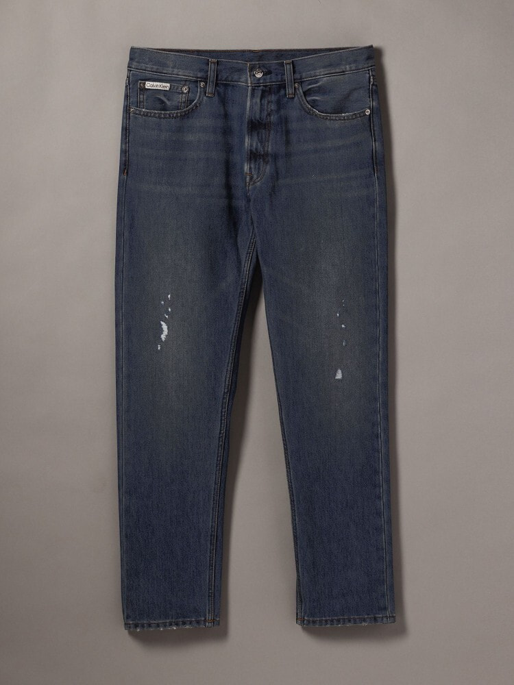 デニム・ジーパン   SS25 HR WIDE BRILLIANT BLUE (K20K208253 1AQ) Eco Braided Super High-Rise Wide Leg Jeans デニムパンツ