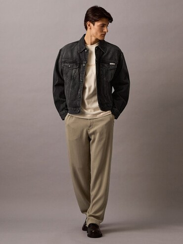 デニムジャケット - 90s ブラックデニムトラッカージャケット [ROWOON