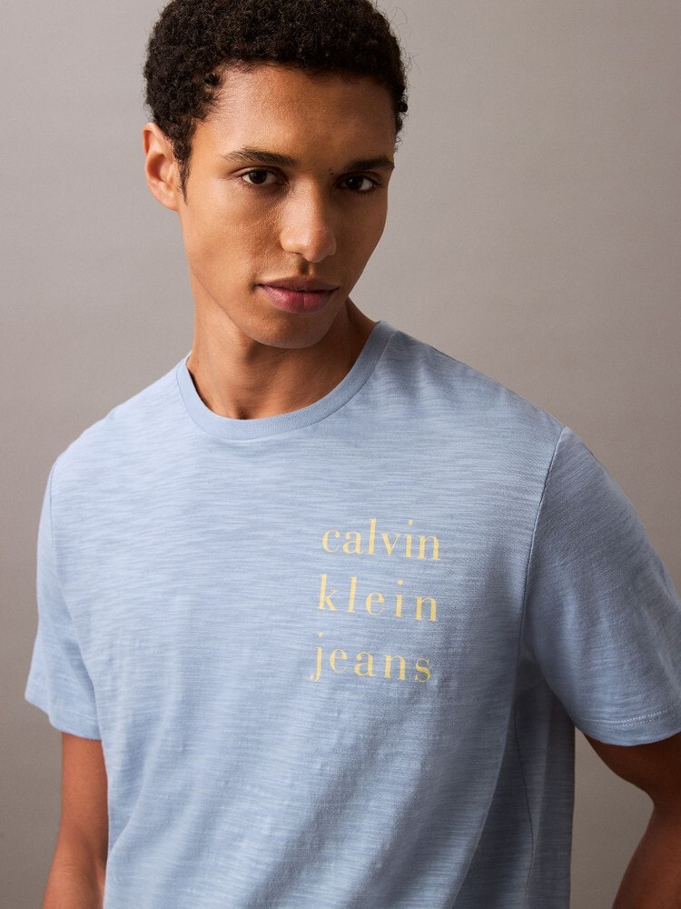 Tシャツ - カルバンクラインジーンズショートスリーブスラブT