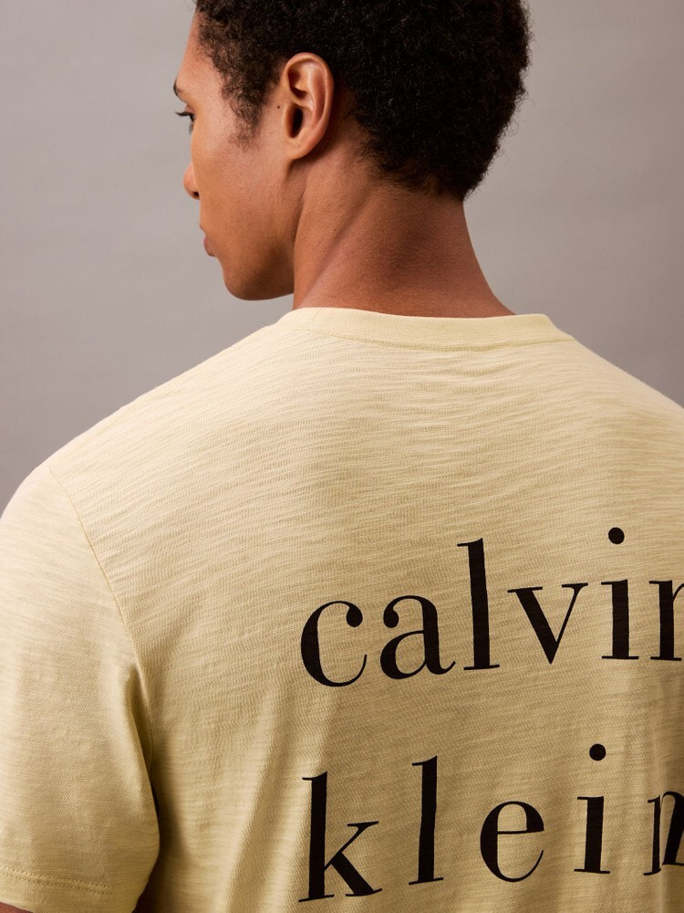 Tシャツ - カルバンクラインジーンズショートスリーブスラブT