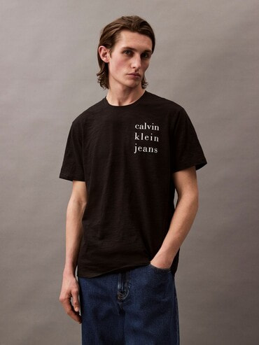 Tシャツ - カルバンクラインジーンズショートスリーブスラブT