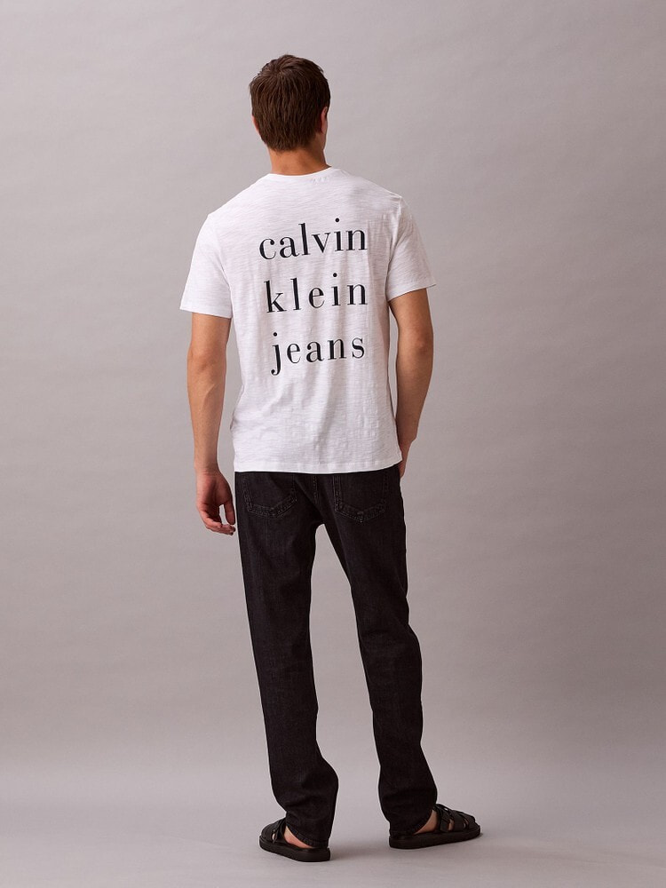 【 】★CK JEANS ショートスリーブTシャツ★送料無料 2点以上でさらに10%OFF】Tシャツ - ショートスリーブシルク
