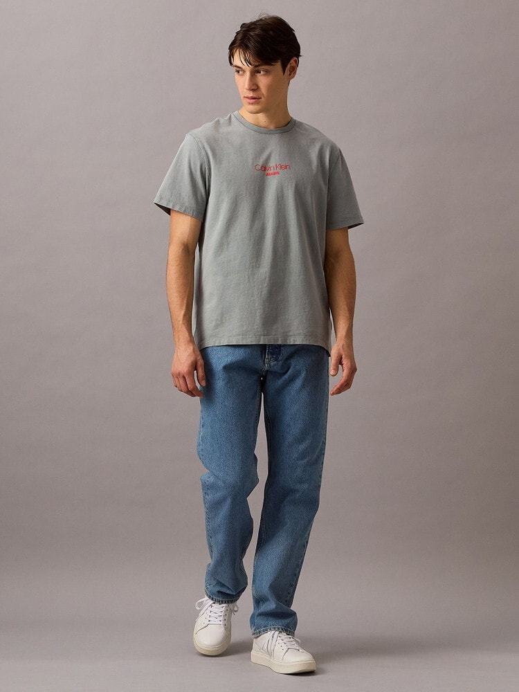 2点以上でさらに10%OFF】Tシャツ - グラフィックプリントクルー