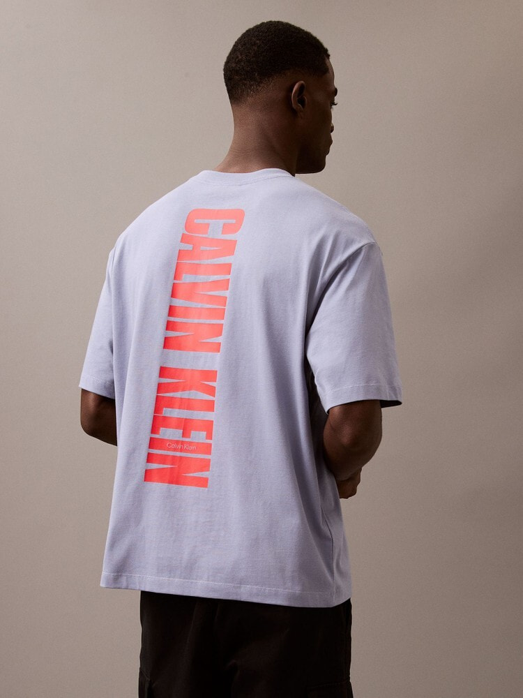 2点以上でさらに10%OFF】Tシャツ - ロゴプリントショート