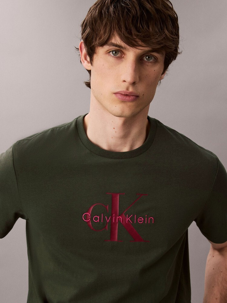   Jeans LV04RB862G YAA Tシャツ Tシャツ - ショートスリーブモノグラムプリントTシャツ
