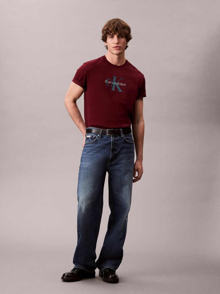 【 】CK Jeans エンブロイドパッチTシャツ◆送料無料 Amazon | (カルバンクライン) CALVIN KLEIN モノグラム