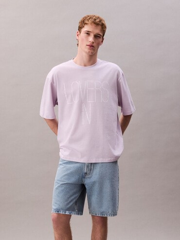 【 】CKJeans ショートスリーブ Tシャツ★送料無料★ Tシャツ - ショートスリーブリラックスド スタンダードロゴT