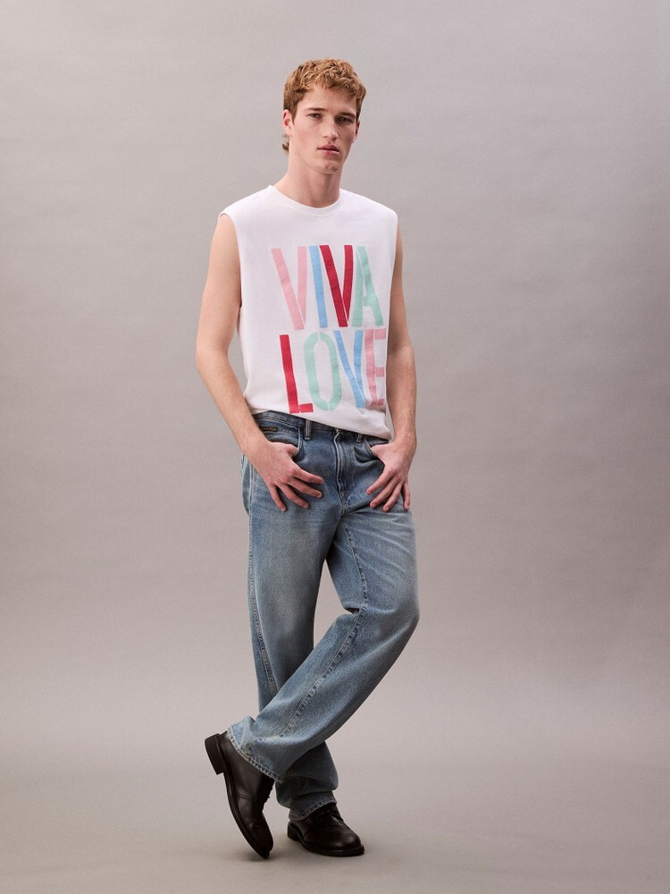 タンクトップ - Pride スリーブレスグラフィックTシャツ