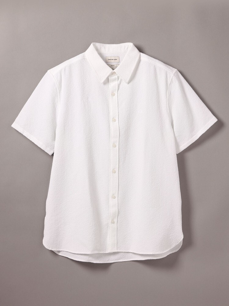 2点以上でさらに10%OFF】シャツ - ショートスリーブシアサッカー