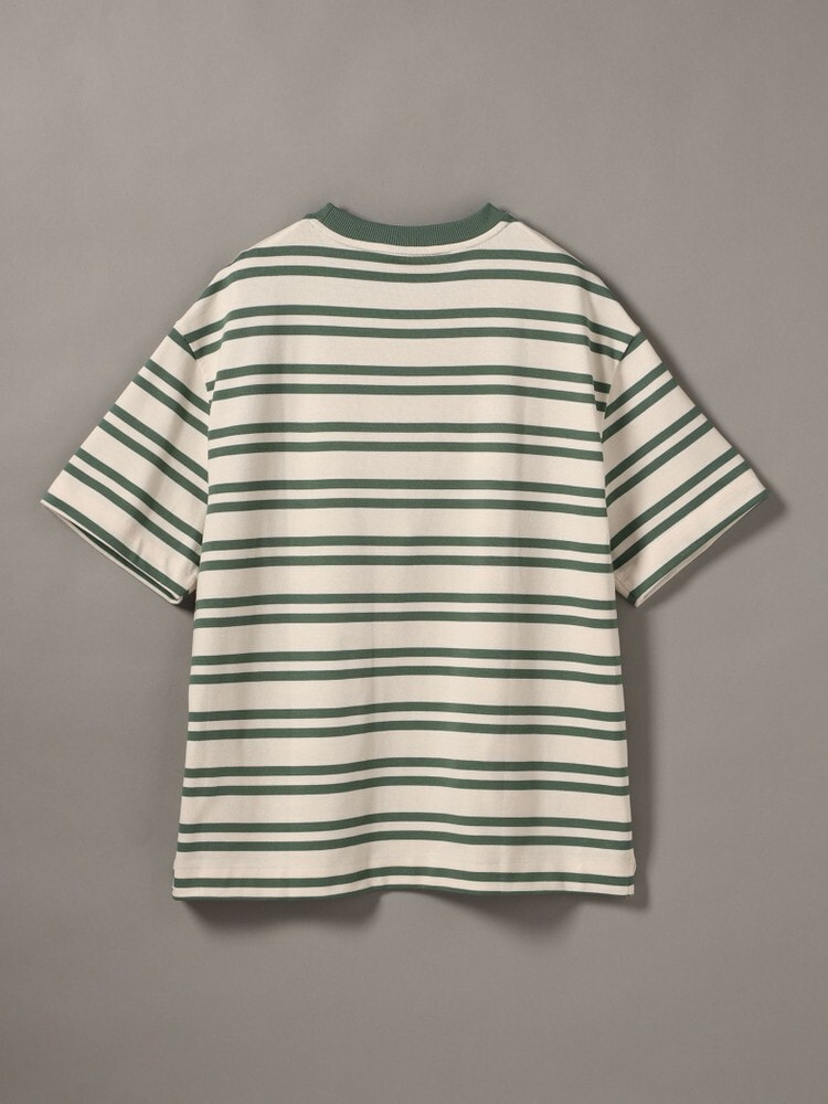 Tシャツ - ヘビースウェットボーダージャージーTシャツ 7