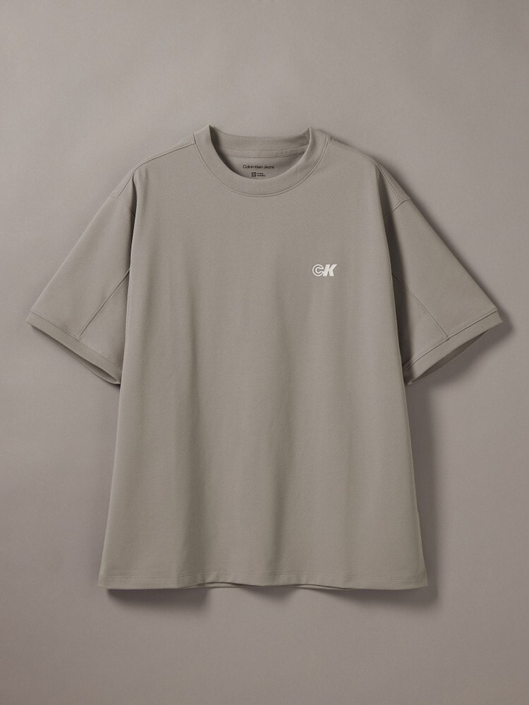 Tシャツ - ショートスリーブピケクルーネックジャージーTシャツ 13