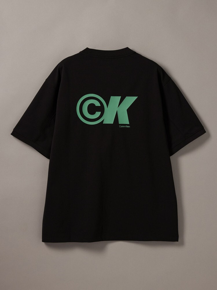 Tシャツ - ショートスリーブピケクルーネックジャージーTシャツ 7