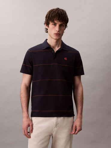 GRANCY】Ziplayered Wideshort Poloshirt / ジップレイヤード