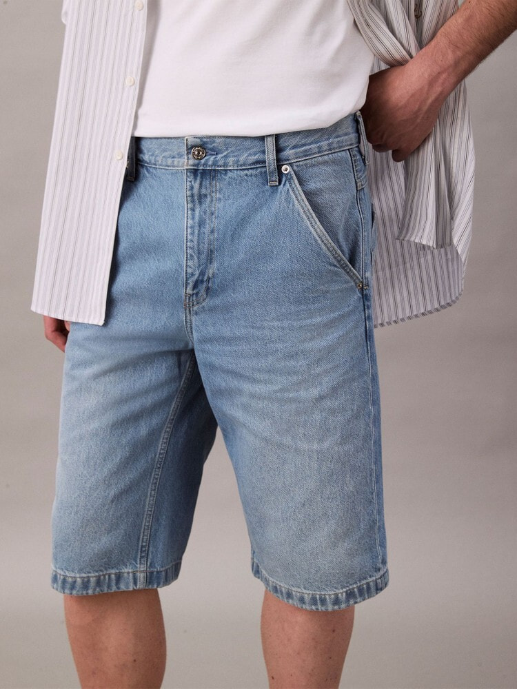 デニムショートパンツ - 90s カーペンターデニムショーツ