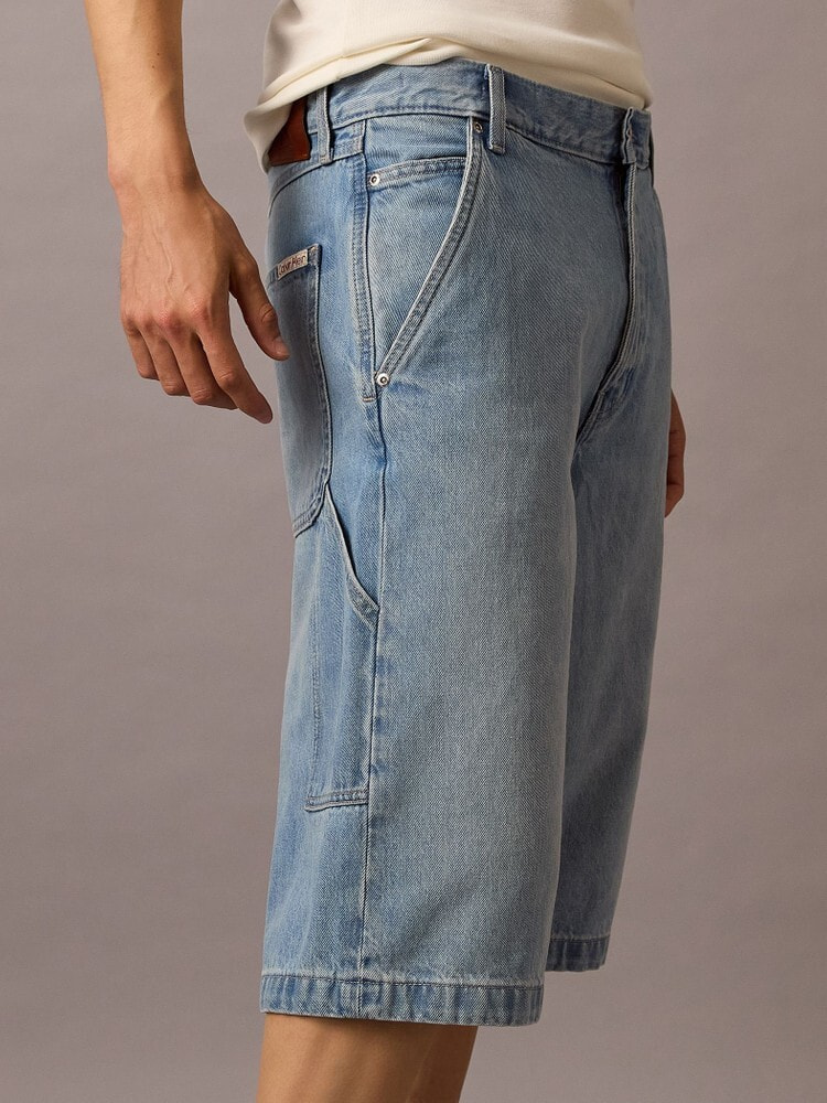 デニムショートパンツ - 90s カーペンターデニムショーツ