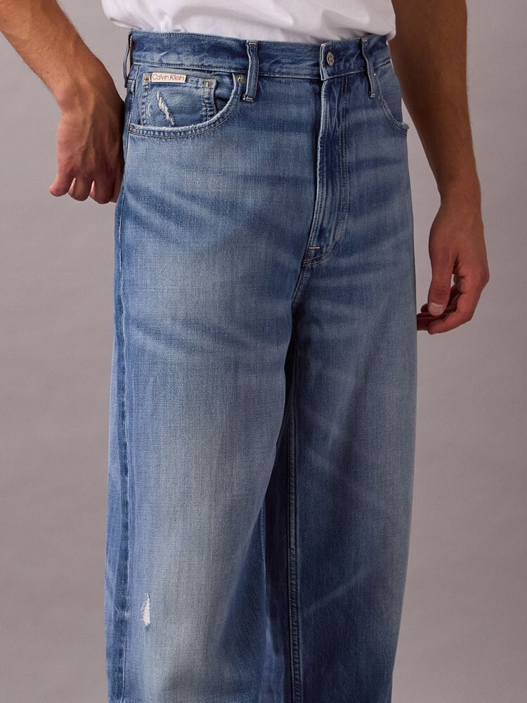 【 】◆CK Jeans バギージーンズ◆送料無料◆ CALVIN KLEIN】CK Jeans◇ローライズバギージーンズ◇送料無料