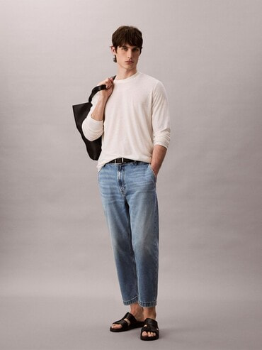 【 】CKJeans モダンテーパードジーンズ★送料無料★ ジーンズ(デニムパンツ) - モダンテーパードジーンズ | カルバン