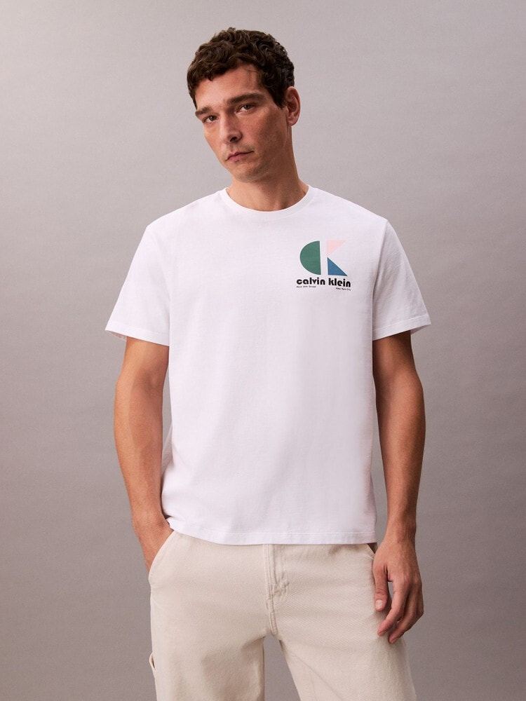 カルバンクライン ショートスリーブ グラフィックTシャツ 2点以上でさらに10%OFF】Tシャツ - ショートスリーブロゴ