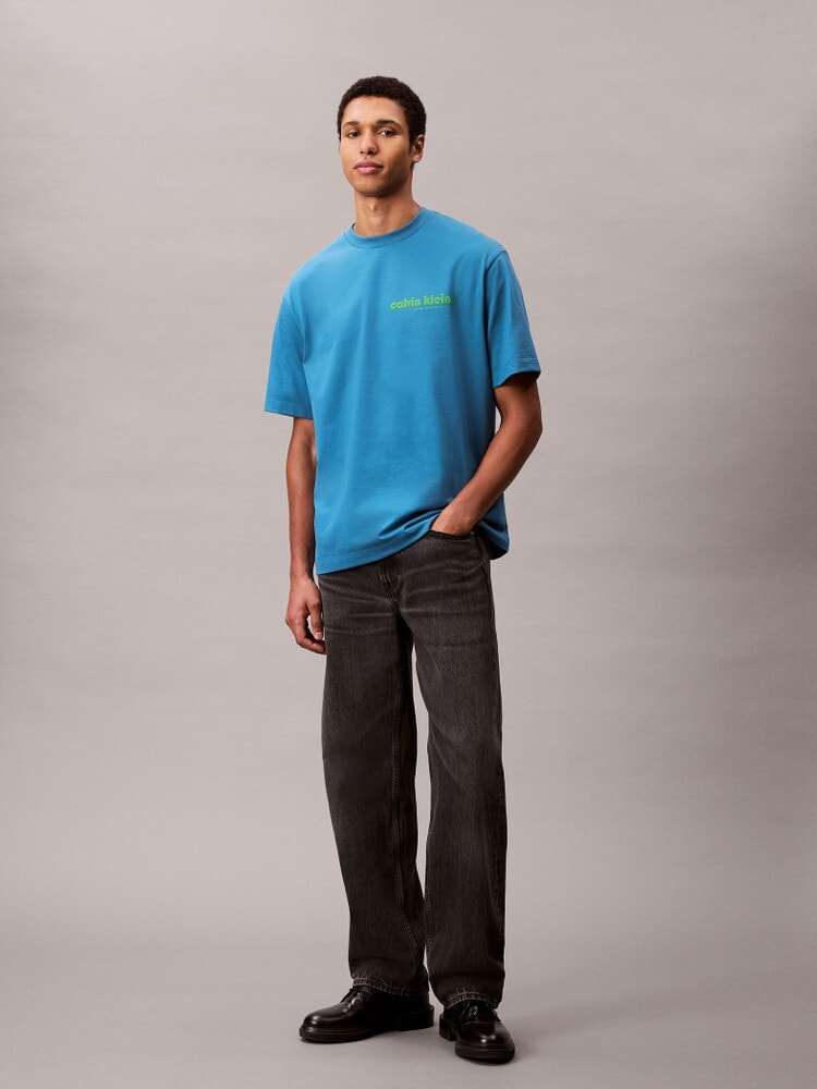 Tシャツ - ショートスリーブグラフィックロゴTシャツ | カルバン