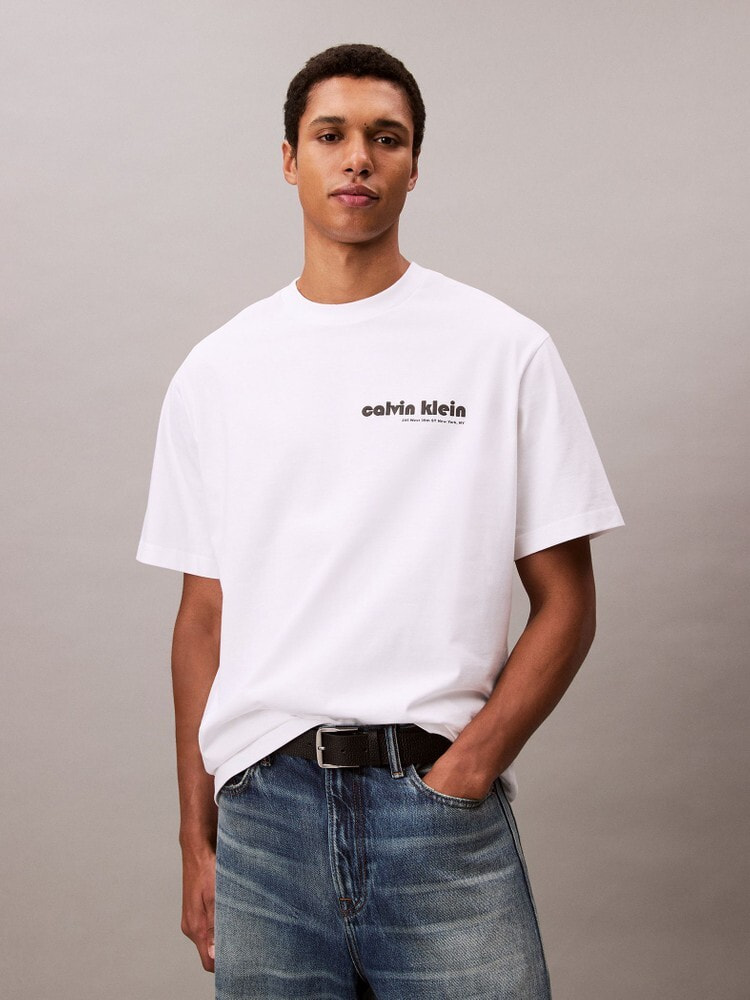 カルバンクライン ショートスリーブ グラフィックTシャツ 2点以上でさらに10%OFF】Tシャツ - ショートスリーブロゴ