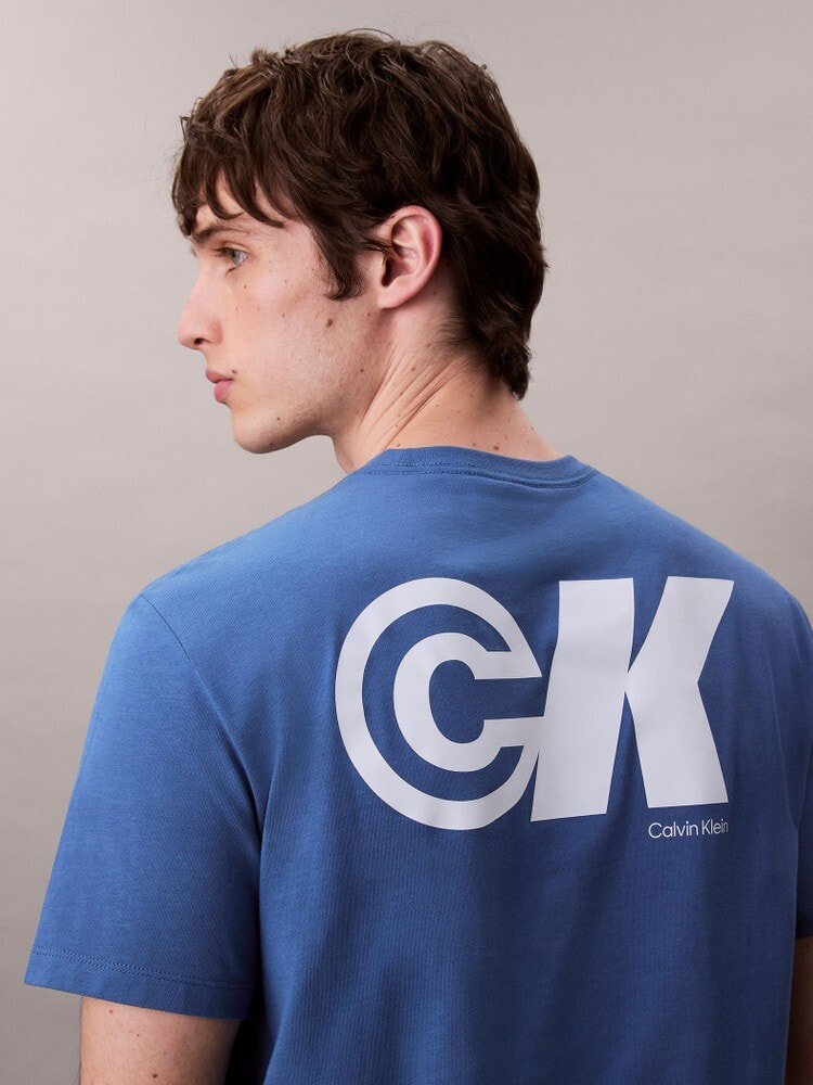 Tシャツ - CKロゴショートスリーブクルーネックTシャツ 18