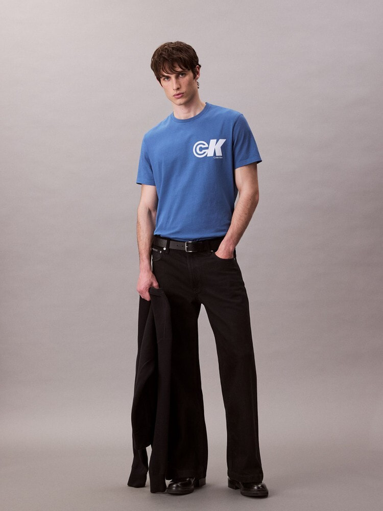 Tシャツ - CKロゴショートスリーブクルーネックTシャツ 20