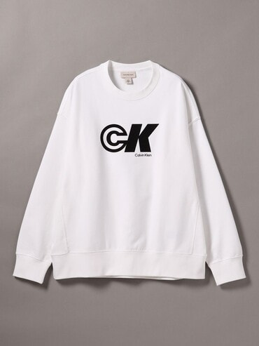スウェット - プレミアムテリーCKスエットプルオーバー | カルバン