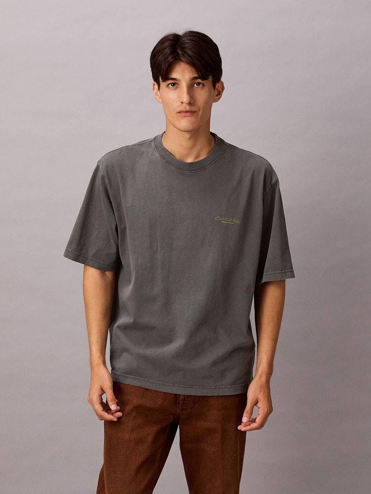 Tシャツ - オーバーサイズディストレスTシャツ 7