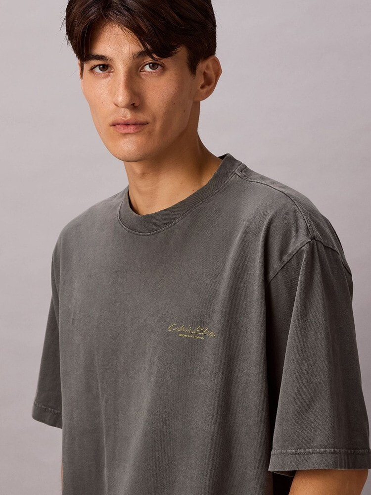 Tシャツ - オーバーサイズディストレスTシャツ 12