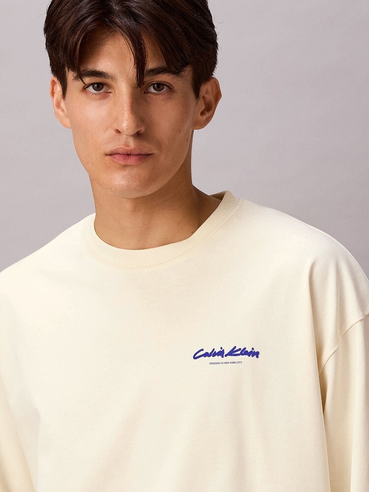 ◎売り切れました◎カルバンクラインのロングスリ―ブT シャツ 楽天市場】(M)【公式ショップ】 カルバンクライン リラックスロング