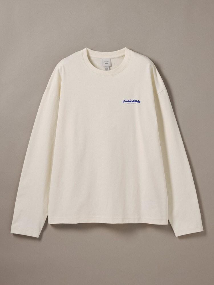 ◎売り切れました◎カルバンクラインのロングスリ―ブT シャツ 楽天市場】(M)【公式ショップ】 カルバンクライン リラックスロング