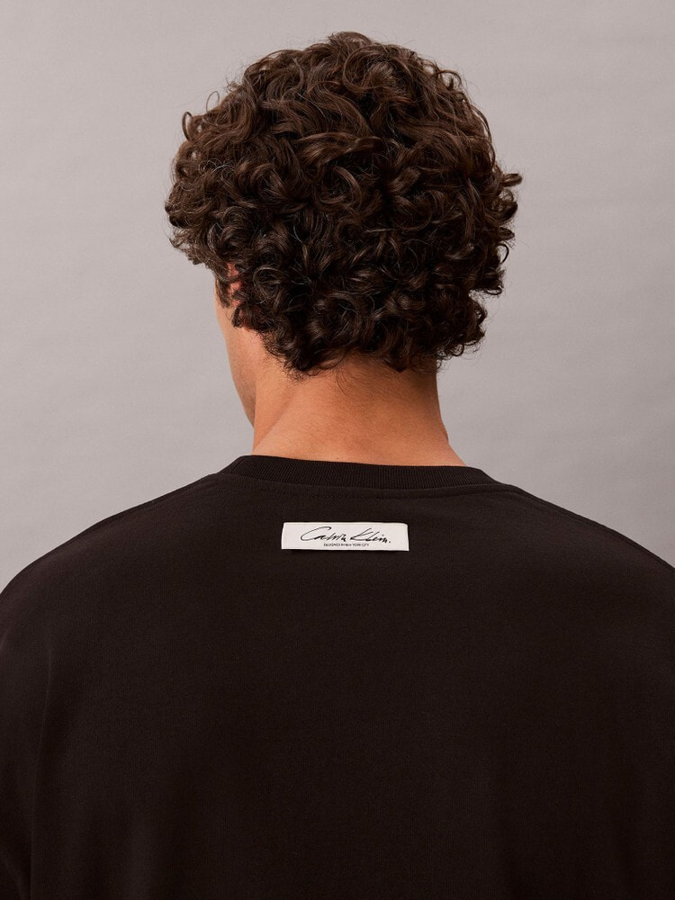 長袖Tシャツ - グラフィックロゴオーバーサイズロングスリーブTシャツ 3