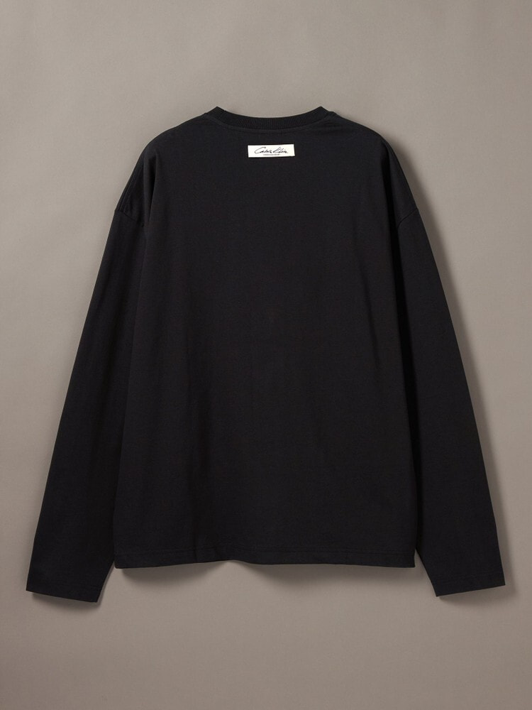 長袖Tシャツ - グラフィックロゴオーバーサイズロングスリーブTシャツ