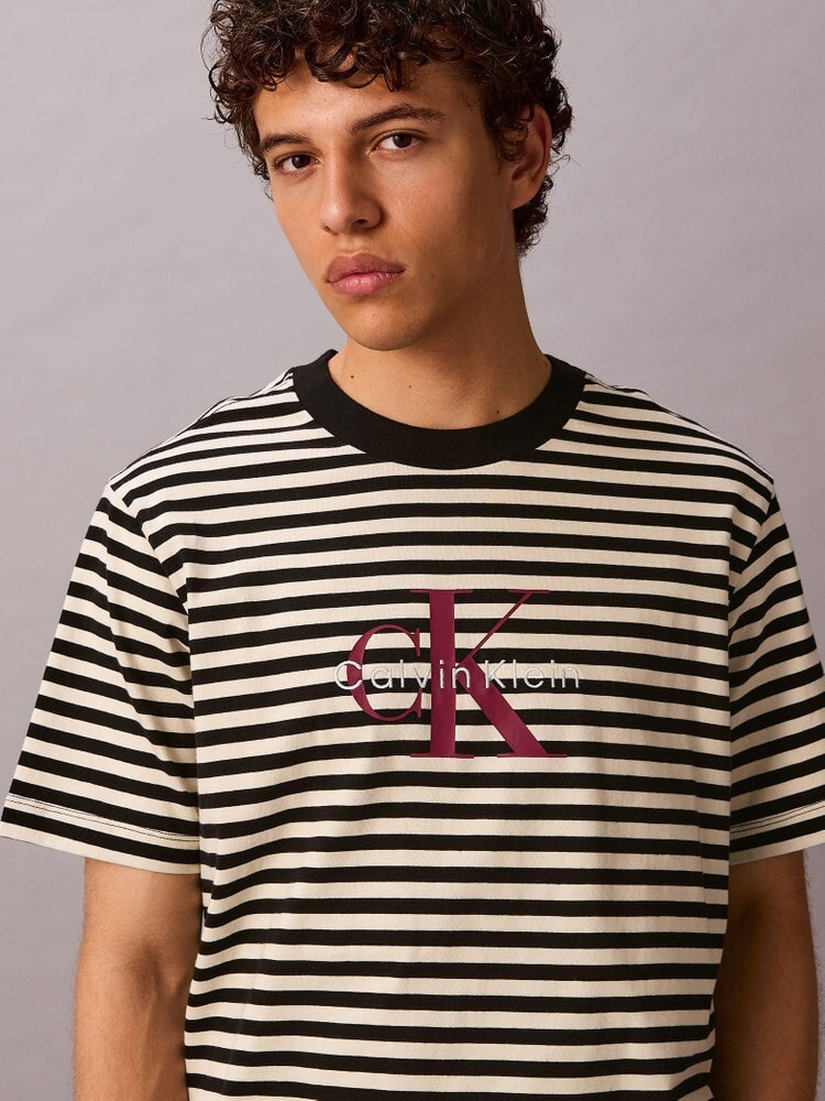 Tシャツ - ショートスリーブ20SボーダージャジーTシャツ[MINGYU / ミンギュ着用商品] 11