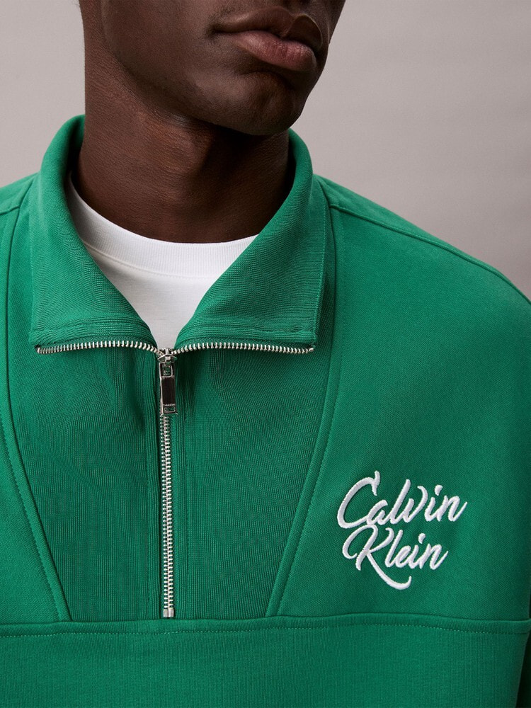 カルバンクライン　ck ハーフジップトレーナー　s Calvin Klein Jeans (カルバンクラインジーンズ) ハーフジップ