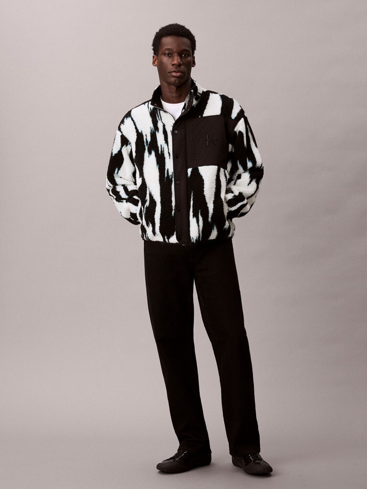 ジャケット - ジャカードシェルパジャケット | カルバン・クライン