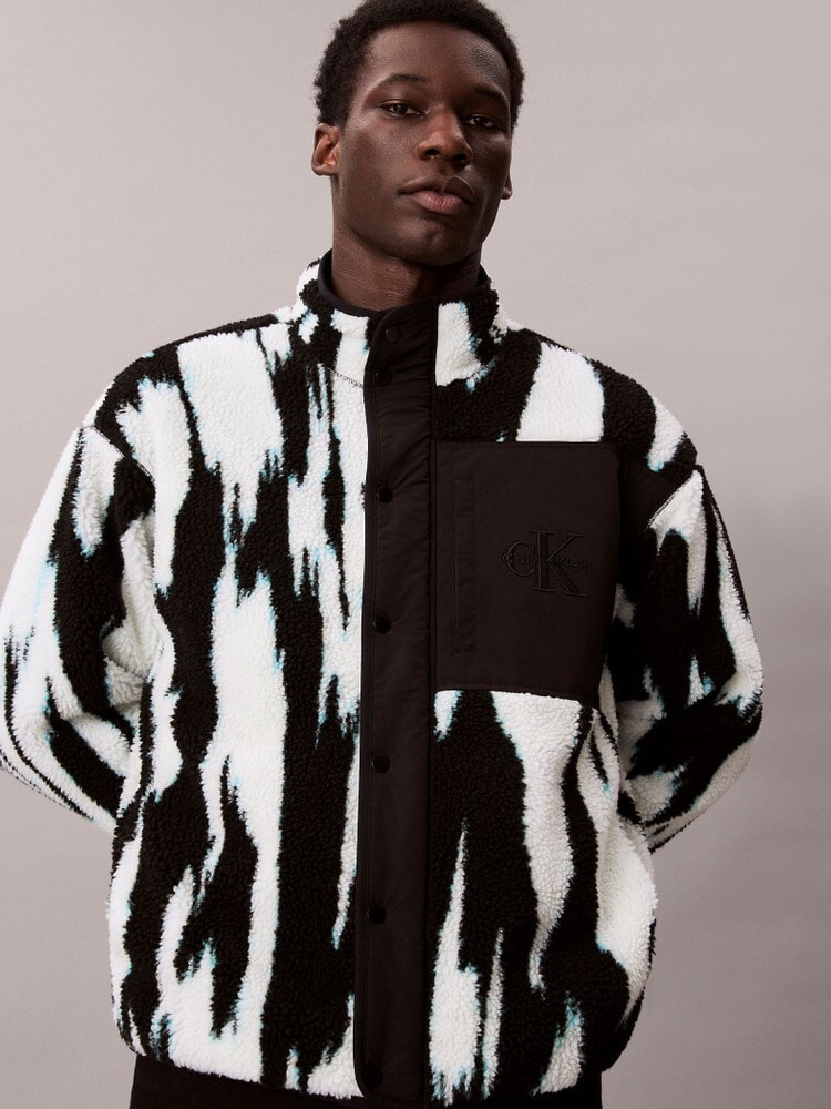 ジャケット - ジャカードシェルパジャケット | カルバン・クライン