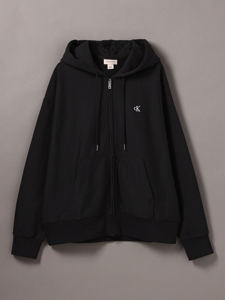 パーカー - ロングスリーブテリーモノグラムパーカー | カルバン