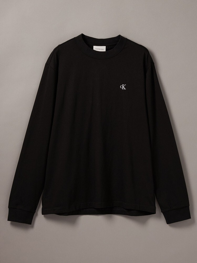 ロングTシャツ - ロングスリーブイージーモノグラムTシャツ