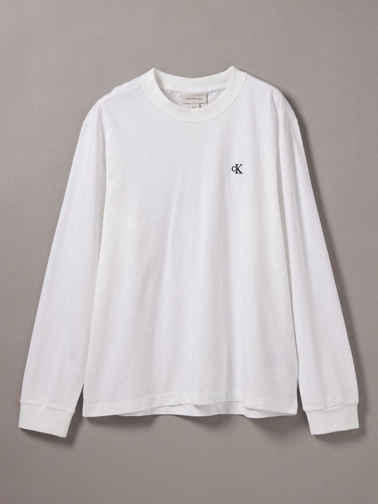 ロングTシャツ - ロングスリーブイージーモノグラムTシャツ