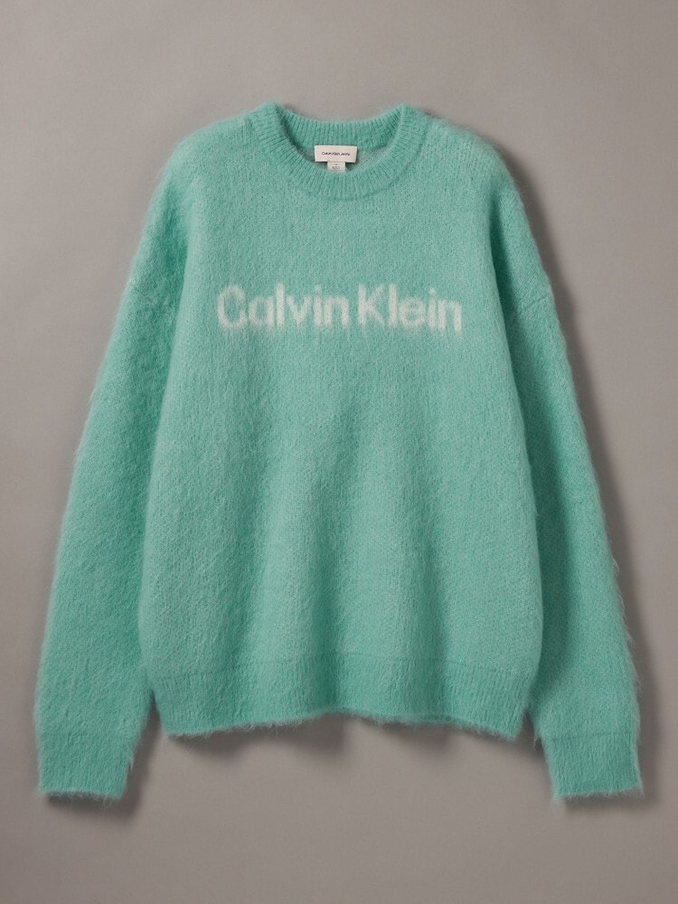 ニット - アルパカロングスリーブクルーネックニット | カルバン