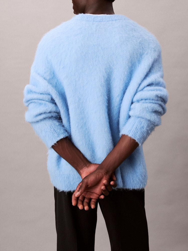 ニット - アルパカロングスリーブクルーネックニット | カルバン